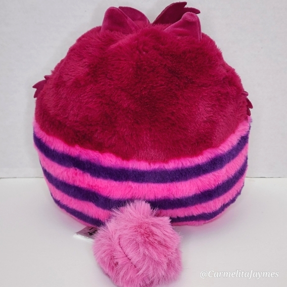 CHESIRE CAT 😻8" Pink Cat w Mishevious Smile FuzzAMallow Disney Squishmallow NWT - Picture 5 of 9